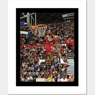 MJ Dunk Contest Vintage Posters and Art